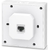 Tp-Link AX3000 Wall Plate WiFi 6 Access Point | EAP650-Wall | 802.11ax | 2.4 GHz/5 GHz | 10/100/1000 Mbit/s | Ethernet LAN (RJ-4