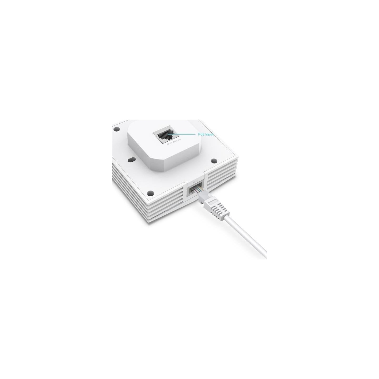 Tp-Link AX3000 Wall Plate WiFi 6 Access Point | EAP650-Wall | 802.11ax | 2.4 GHz/5 GHz | 10/100/1000 Mbit/s | Ethernet LAN (RJ-4