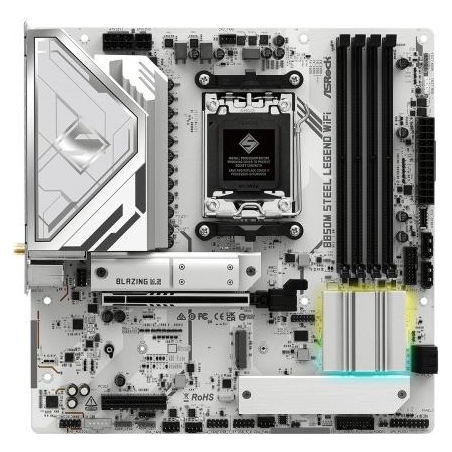 Asrock Motherboard B850M STEEL LEGEND WIFI AM5 4DDR5 HDMI/DP mATX
