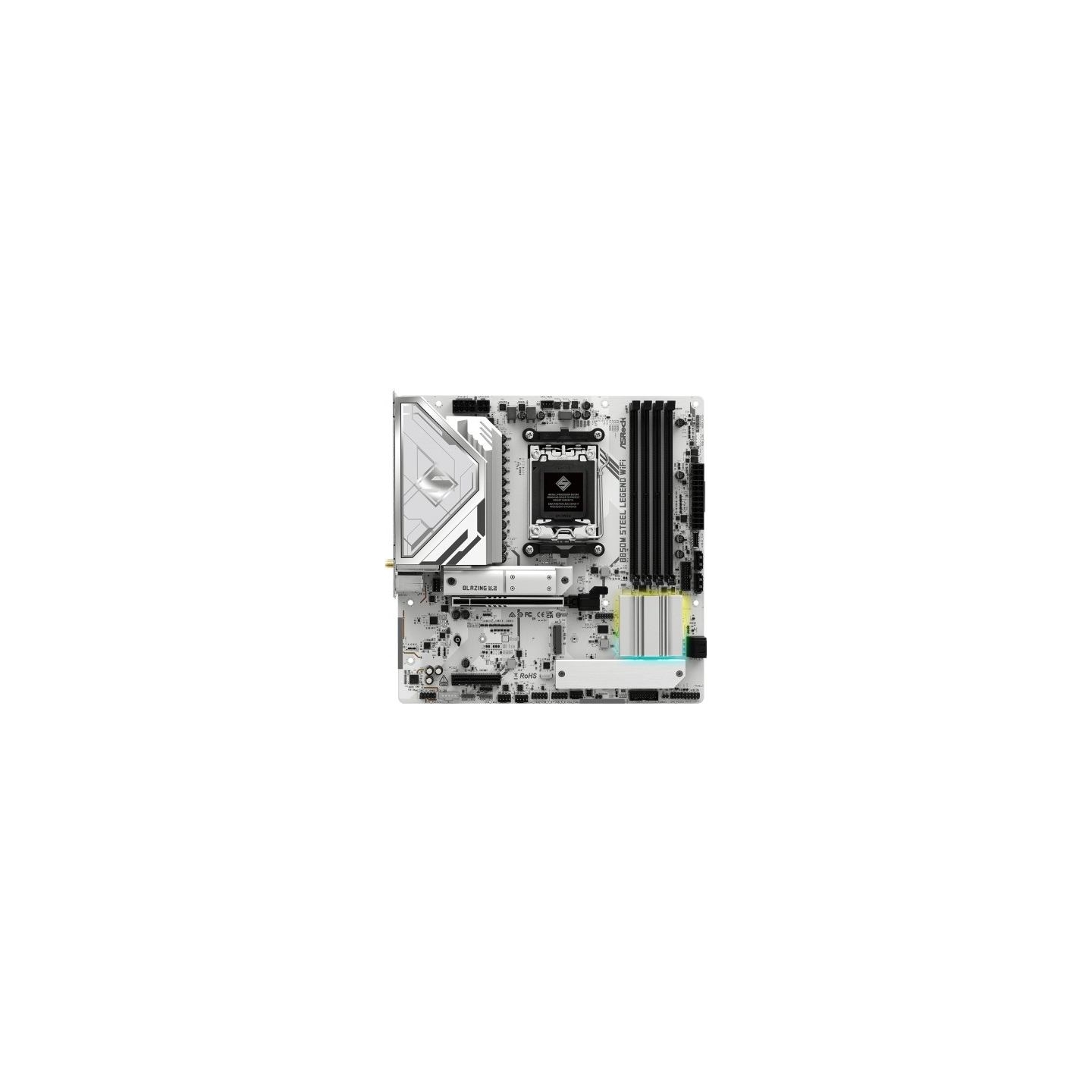 Asrock Motherboard B850M STEEL LEGEND WIFI AM5 4DDR5 HDMI/DP mATX