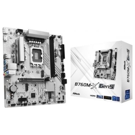 Asrock Motherboard B760M-X GEN5 s1700 2DDR5 DP/HDMI mATX