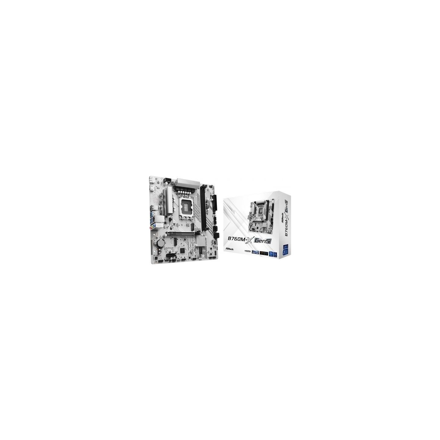 Asrock Motherboard B760M-X GEN5 s1700 2DDR5 DP/HDMI mATX