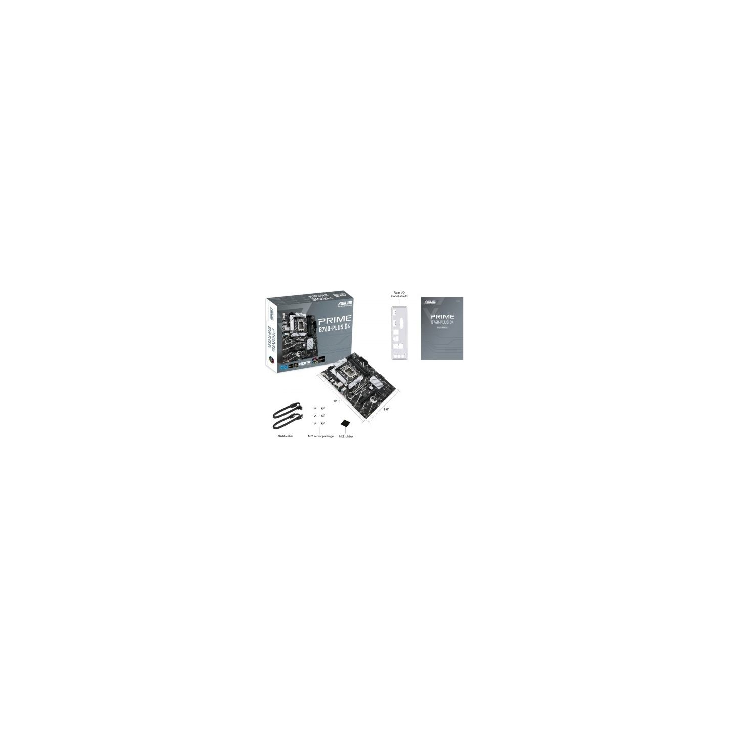 Asus Motherboard PRIME B760-PLUS D4 s1700 4DDR4 ATX