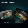 Hisense ULED MiniLED TV | 65U7SE | 65" | Smart TV | VIDAA OS | UHD | Black