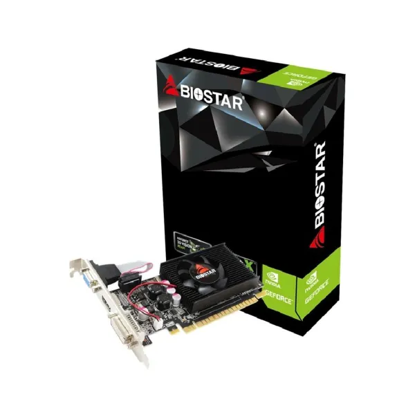 Biostar Graphics Card|BIOSTAR|NVIDIA|GeForce GT 610|700 MHz|2 GB|GDDR3|64 bit|PCI Express x16 2.0|Active|VN6103THX6