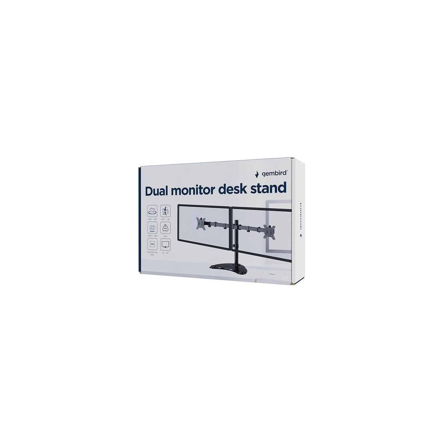 Gembird Dual monitor desk stand