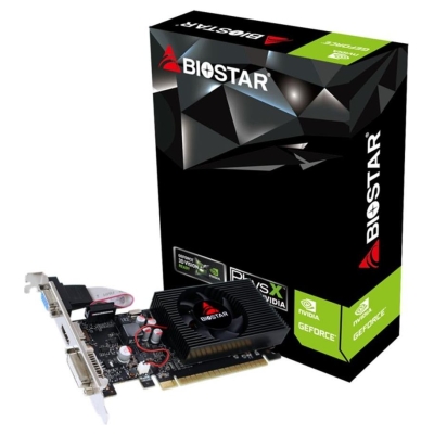 Biostar Graphics Card|BIOSTAR|NVIDIA|GeForce GT 730|700 MHz|2 GB|GDDR3|128 bit|PCI Express 2.0|Active|VN7313THX1