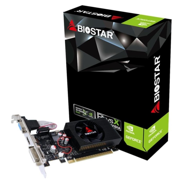 Biostar Graphics Card|BIOSTAR|NVIDIA|GeForce GT 730|700 MHz|2 GB|GDDR3|128 bit|PCI Express 2.0|Active|VN7313THX1