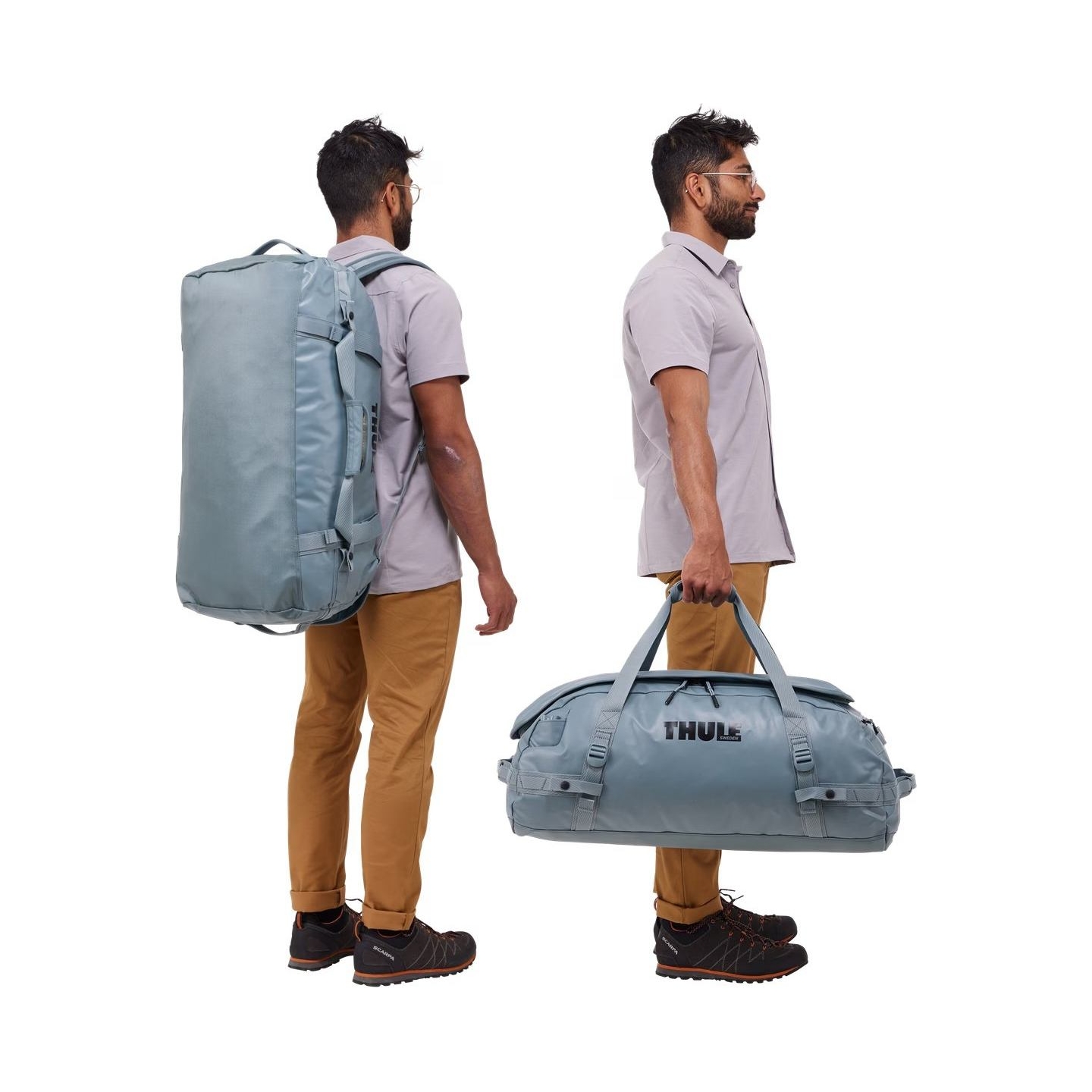 Thule | 70L Bag | Chasm | Duffel | Waterproof | Pond Gray