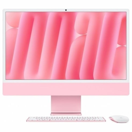 Apple iMac 24 inch: M4 10/10, 16GB, 512GB SSD - Pink