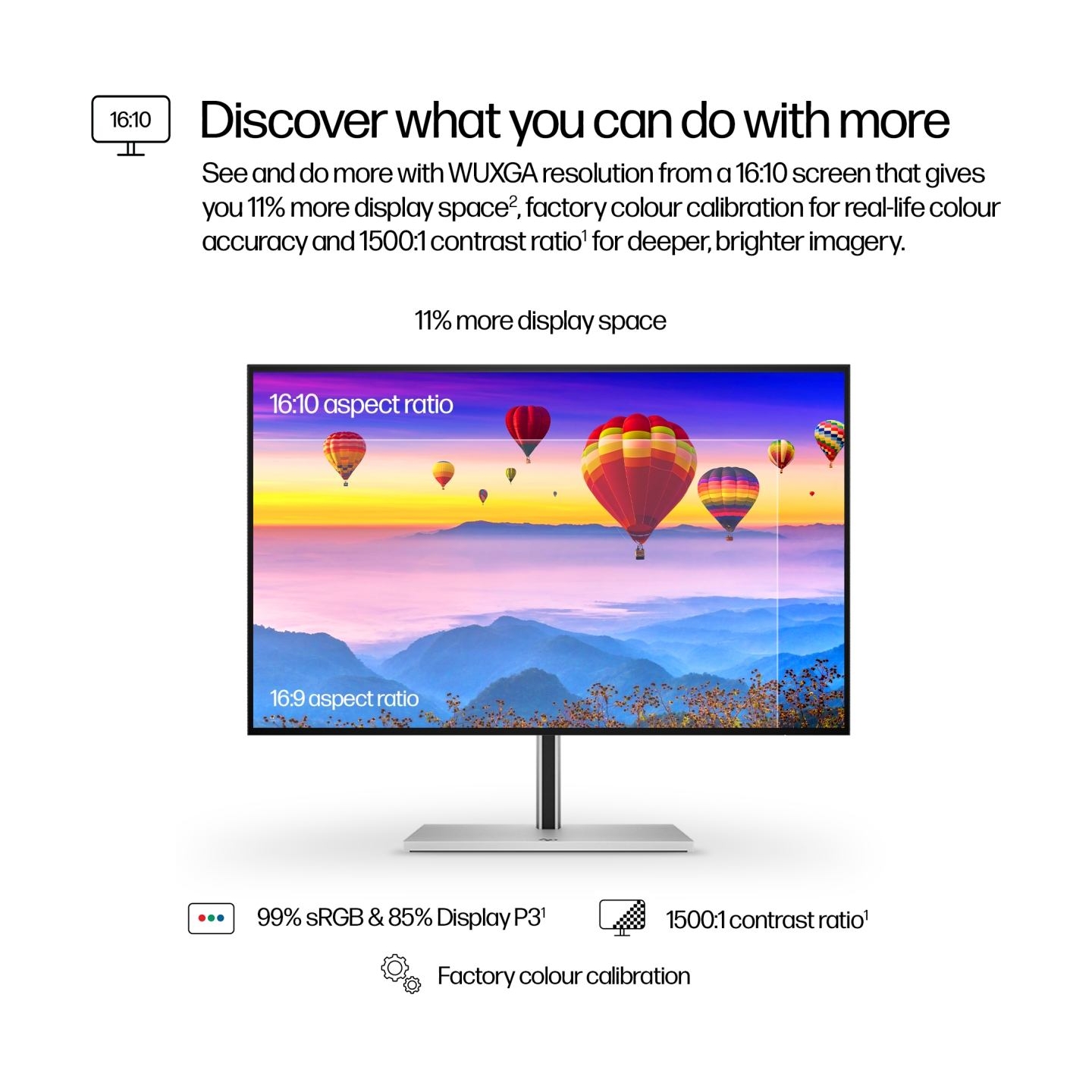 HP 724pu Series 7 Pro WUXGA Charging Monitor - 24" 1920x1200 WUXGA 350-nit 100Hz AG, IPS, USB-C(100W)/HDMI/DisplayPort Daisy-Cha