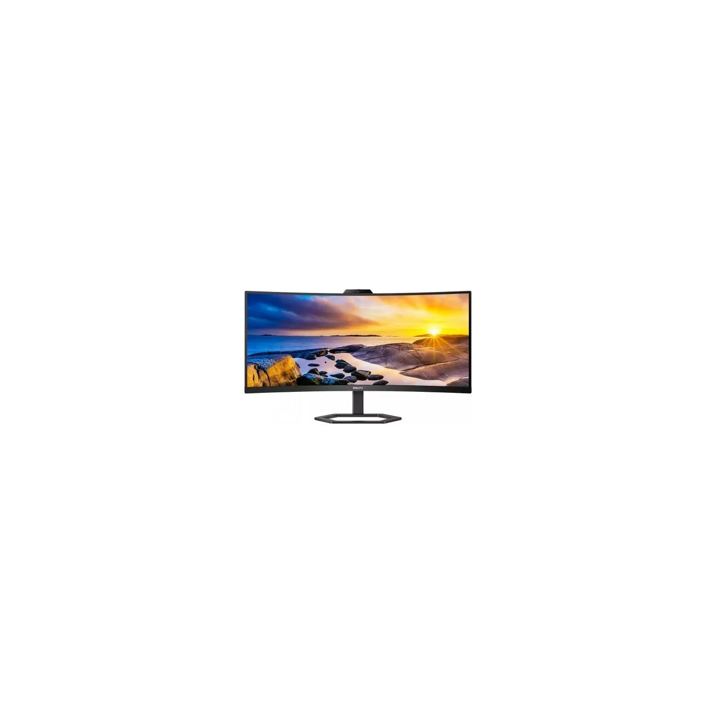 Philips Monitor 34 inches 34E1C5600HE VA HDMI DP USB-C HAS Camera Speakers