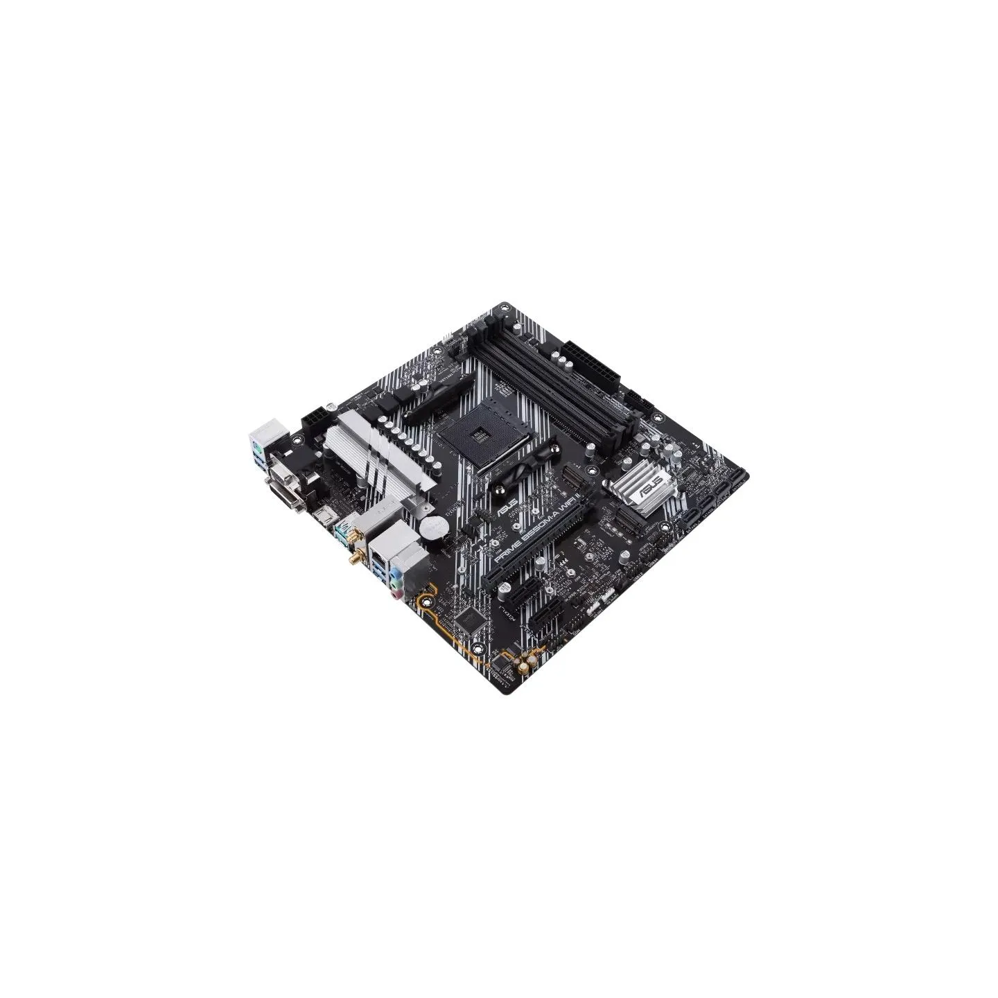 Asus | PRIME B550M-A WIFI II | Processor family AMD | Processor socket AM4 | DDR4 DIMM | Memory slots 4 | Supported hard disk dr