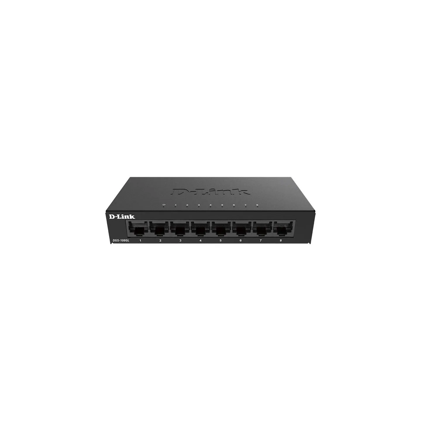 D-Link | Switch | DGS-108GL/E | Unmanaged | Desktop | Gigabit Ethernet (copper) ports quantity 8 | 60 month(s)