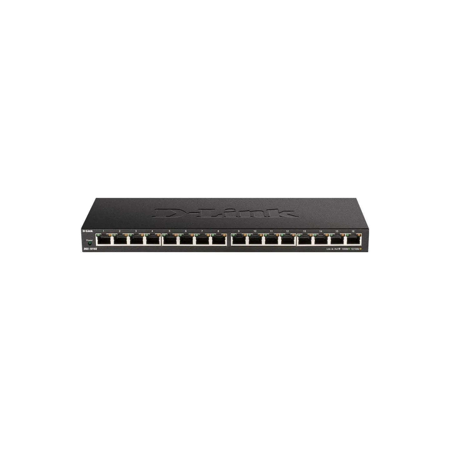 D-Link | 16-Port Gigabit Desktop Switch | DGS-1016S | Unmanaged | Desktop