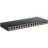 D-Link | 16-Port Gigabit Desktop Switch | DGS-1016S | Unmanaged | Desktop