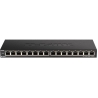 D-Link | 16-Port Gigabit Desktop Switch | DGS-1016S | Unmanaged | Desktop