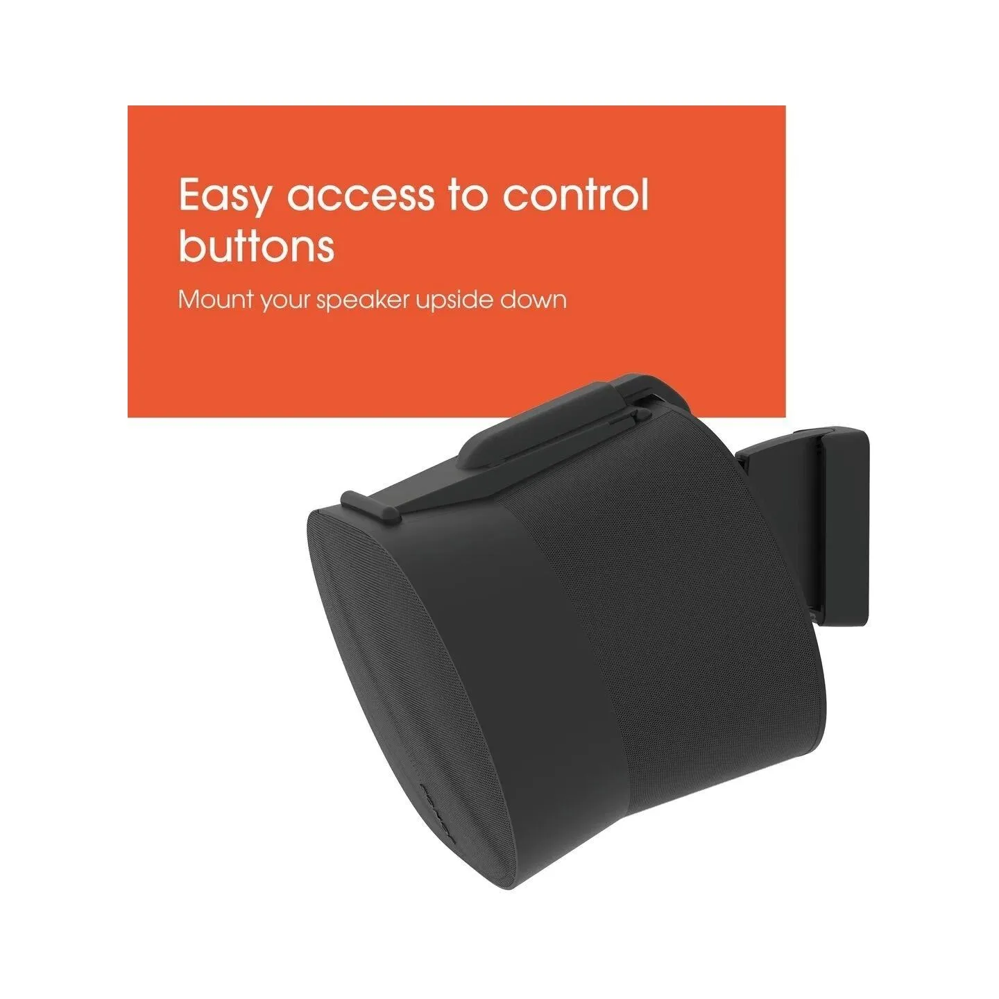 Vogels Wall mount | Speaker Wall Mount for Sonos Era 300 | Tilt, rotate | Maximum weight (capacity) 7 kg | Black