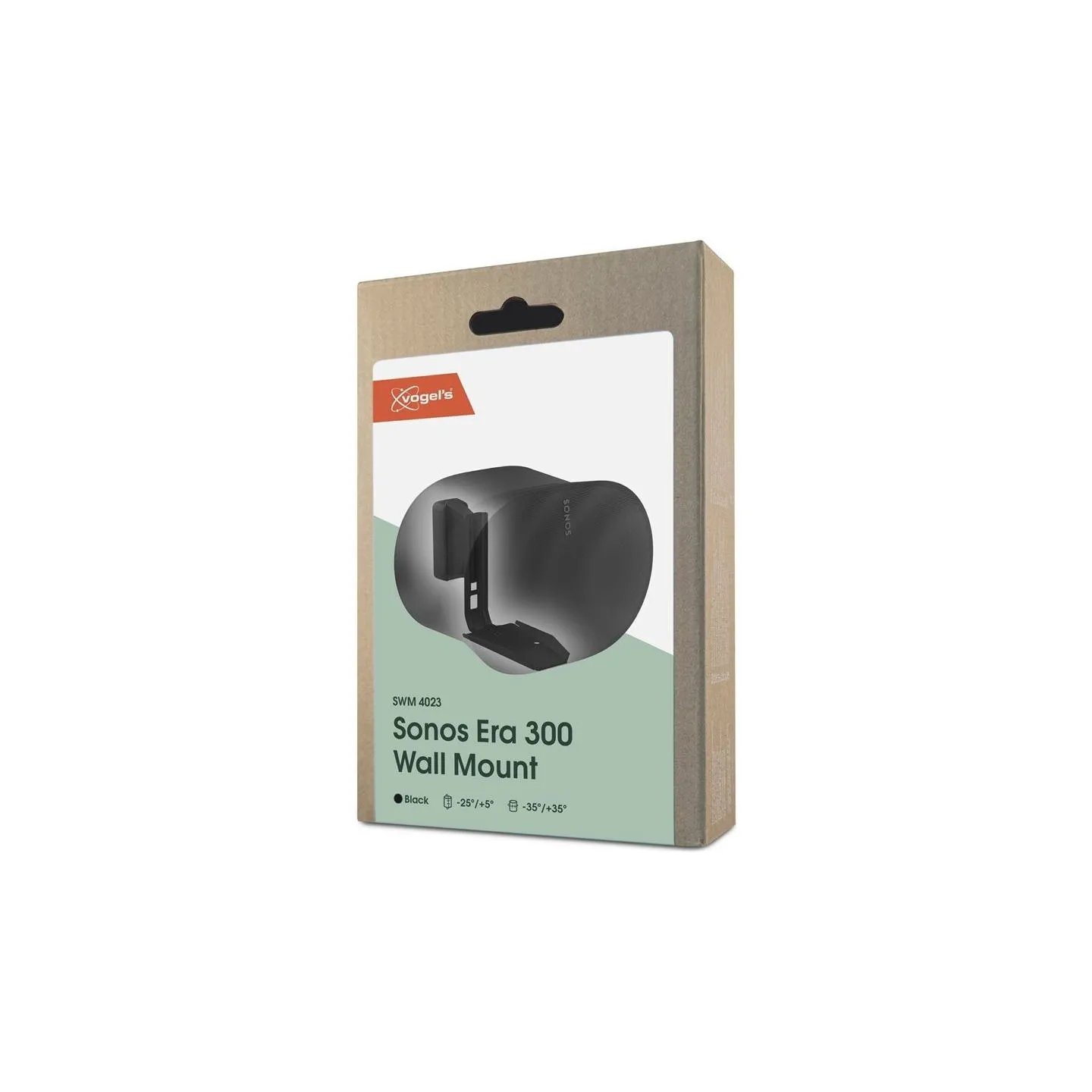 Vogels Wall mount | Speaker Wall Mount for Sonos Era 300 | Tilt, rotate | Maximum weight (capacity) 7 kg | Black