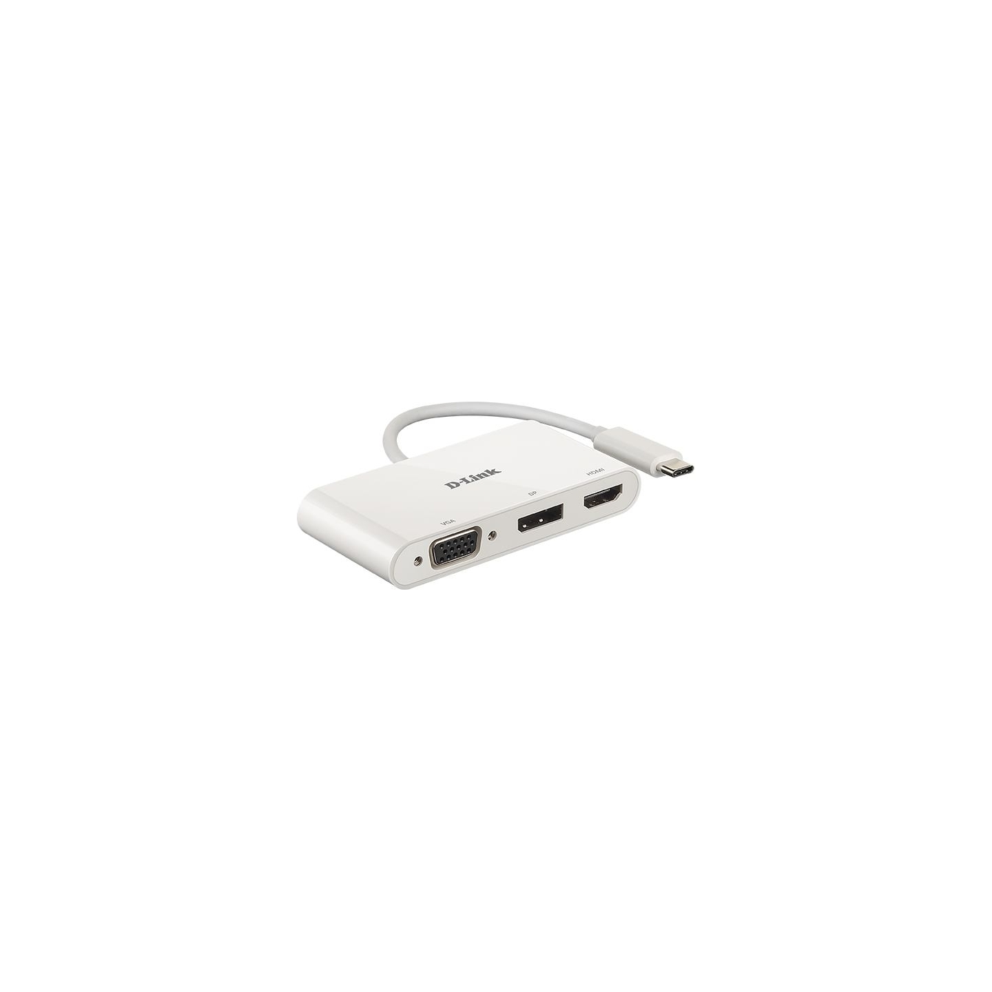 D-Link | 3-in-1 USB-C to HDMI/VGA/DisplayPort Adapter | DUB-V310 | USB hub | USB Type-C