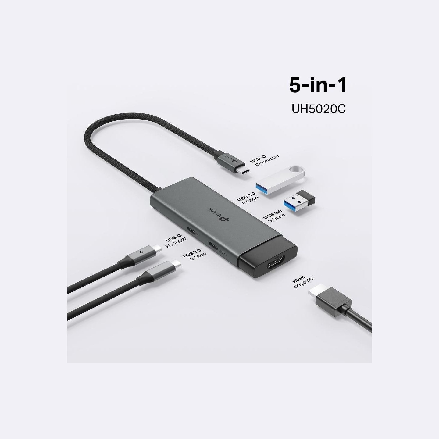 Tp-Link I/O HUB USB-C 5PORT/UH5020C TP-LINK