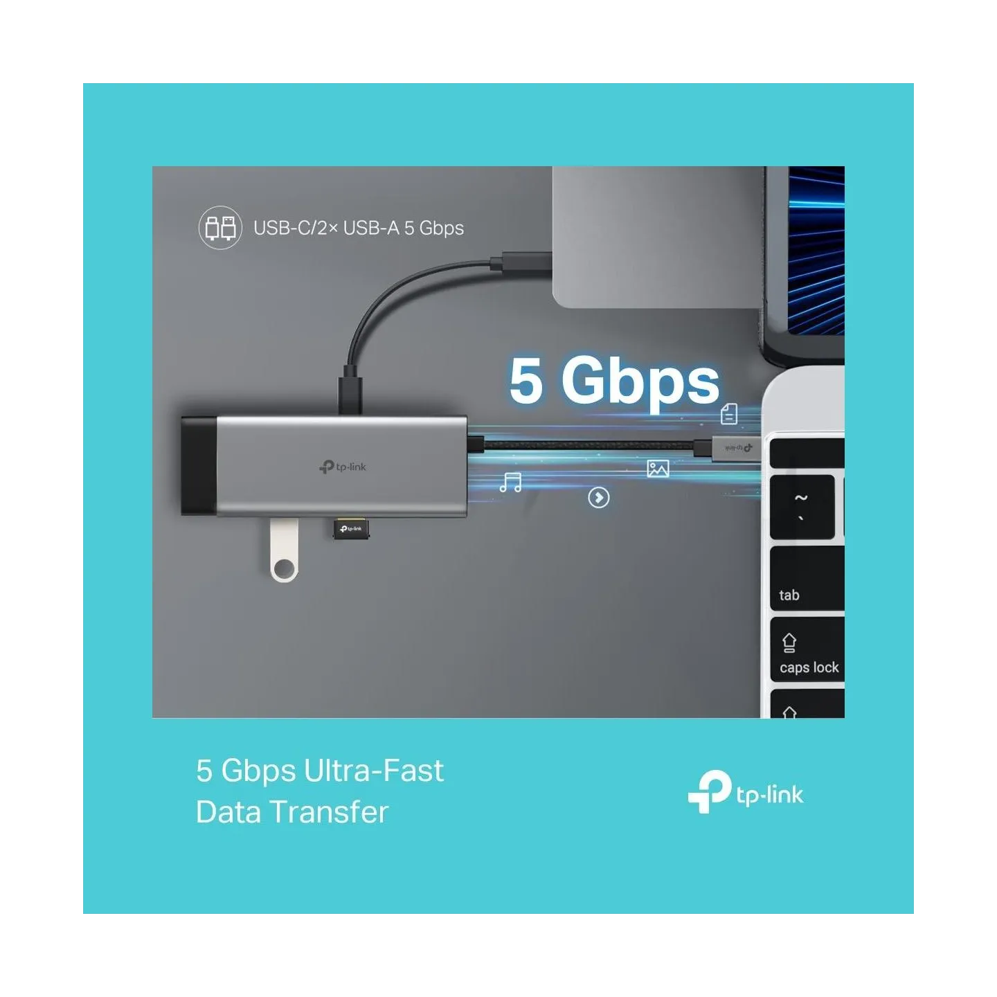 Tp-Link I/O HUB USB-C 5PORT/UH5020C TP-LINK