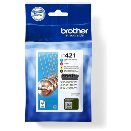 Brother LC421VAL Ink Cartridge Multipack | Brother