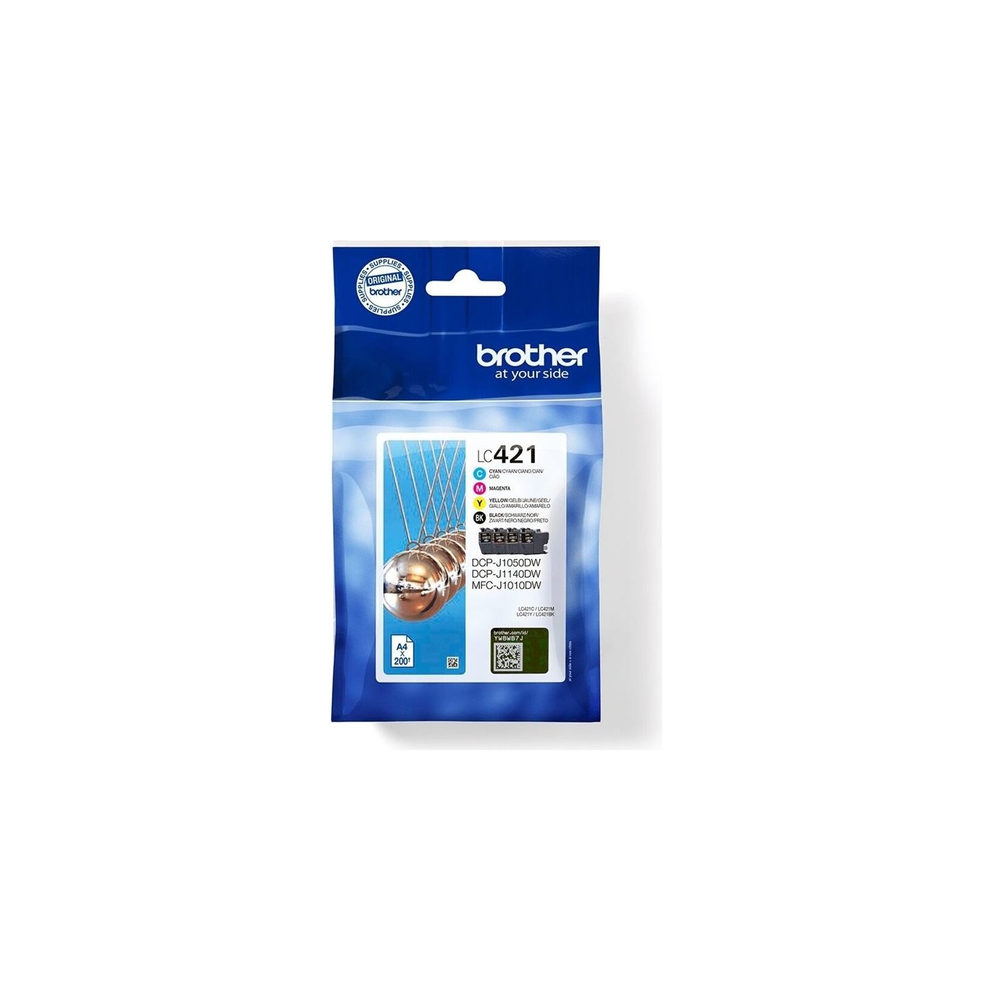 Brother LC421VAL Ink Cartridge Multipack | Brother