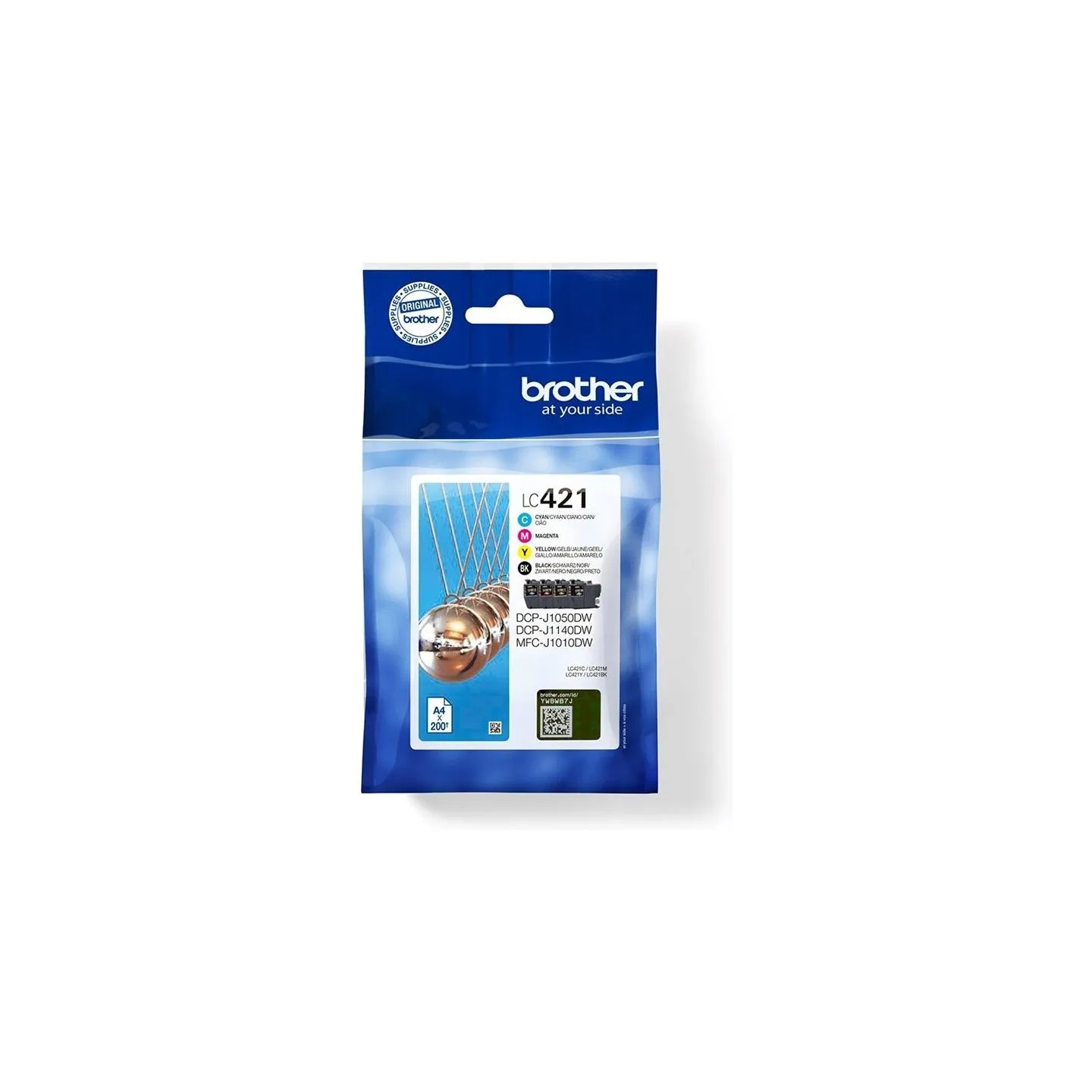 Brother LC421VAL Ink Cartridge Multipack | Brother