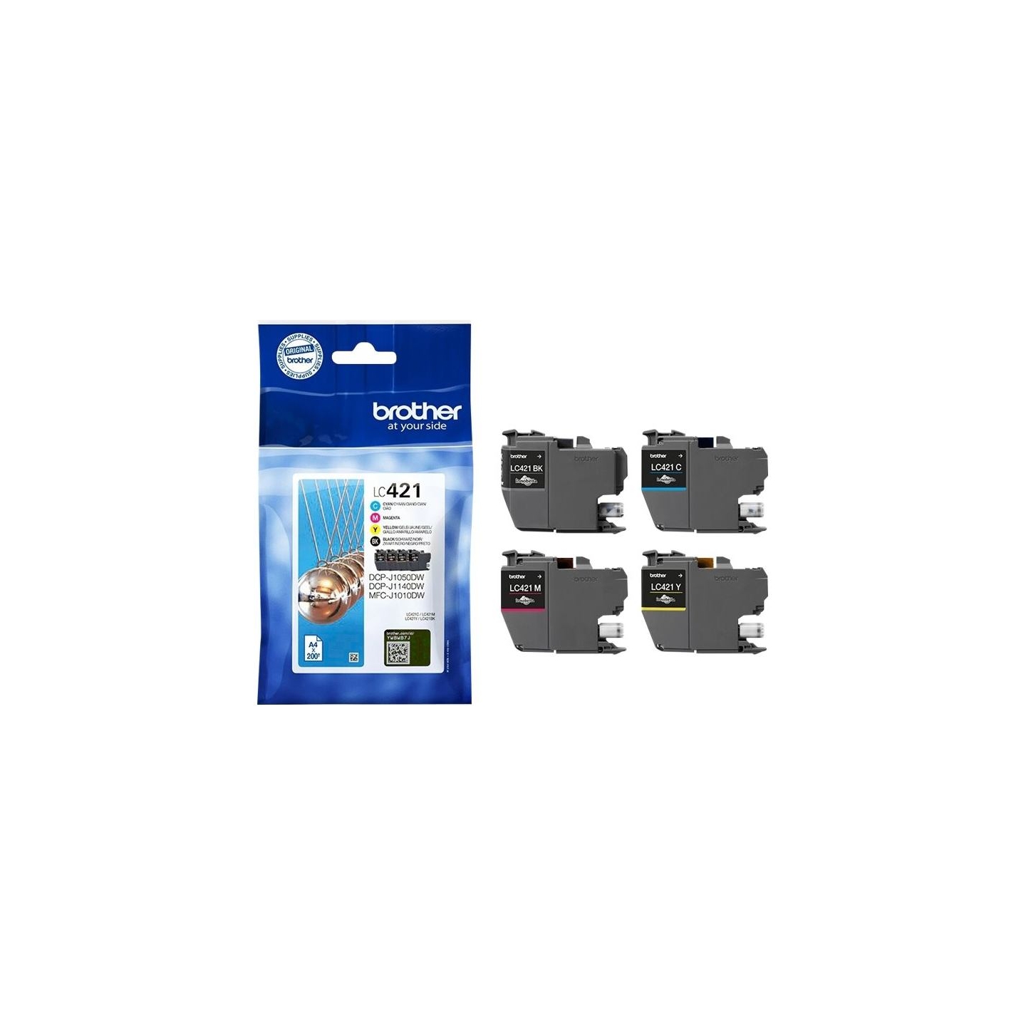 Brother LC421VAL Ink Cartridge Multipack | Brother