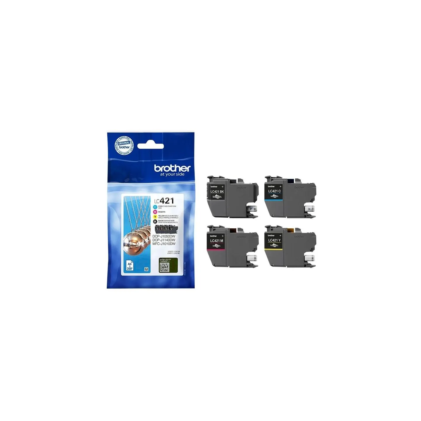 Brother LC421VAL Ink Cartridge Multipack | Brother