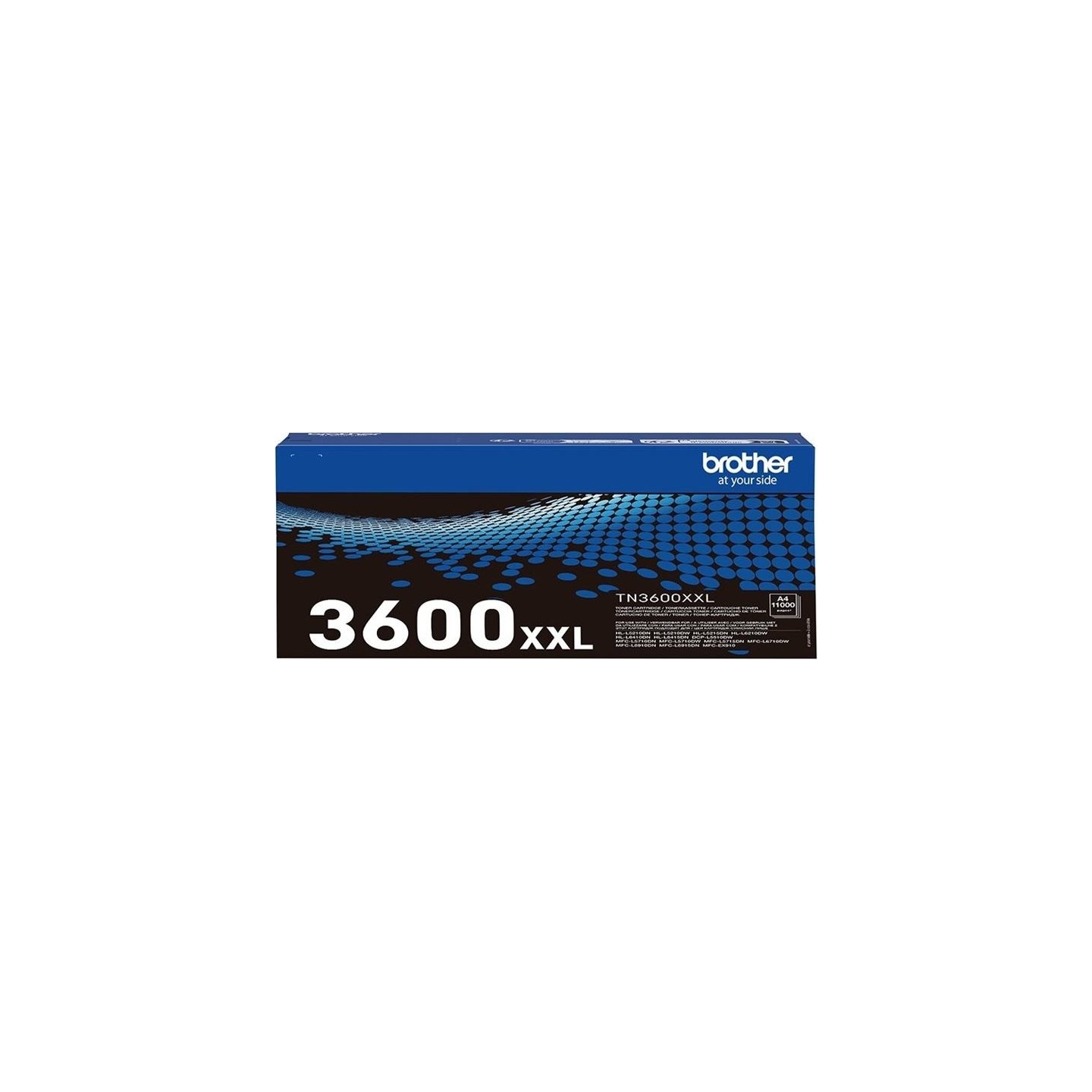 Brother TN-3600XXL Genuine Super High Yield Toner Cartridge, Black | Brother Toner cartridge | Black
