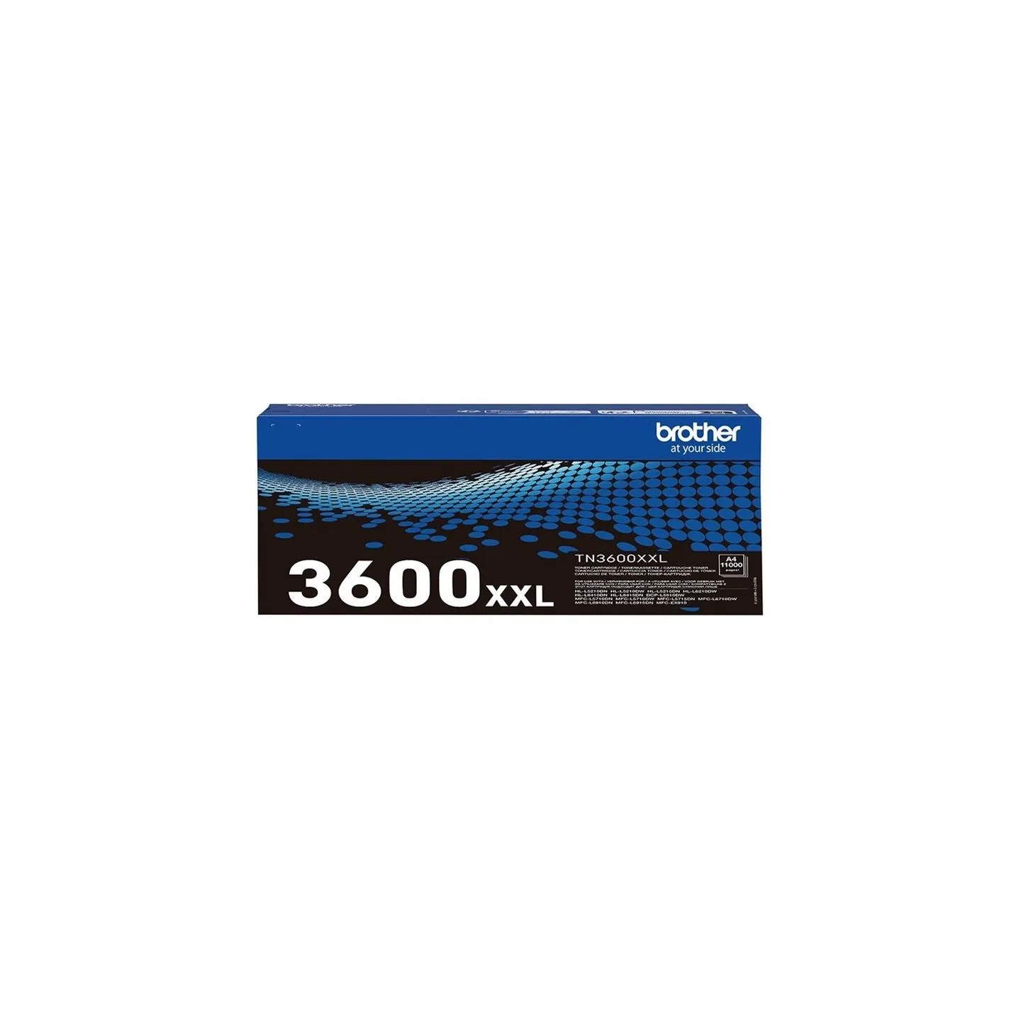 Brother TN-3600XXL Genuine Super High Yield Toner Cartridge, Black | Brother Toner cartridge | Black