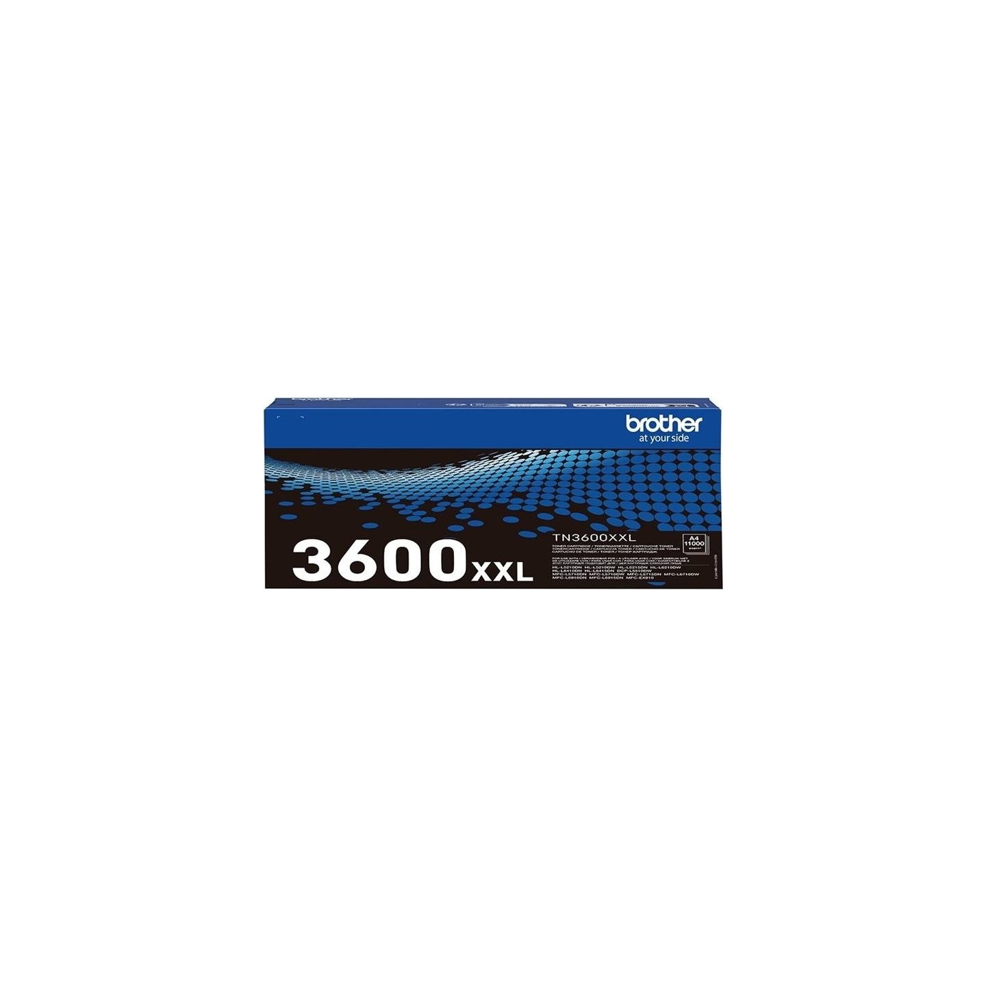 Brother TN-3600XXL Genuine Super High Yield Toner Cartridge, Black | Brother Toner cartridge | Black