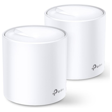 Tp-Link | Whole Home Mesh Wi-Fi 6 System | Deco X50 (2-pack) | 802.11ax | 574+2402 Mbit/s | Ethernet LAN (RJ-45) ports 3 | Mesh 