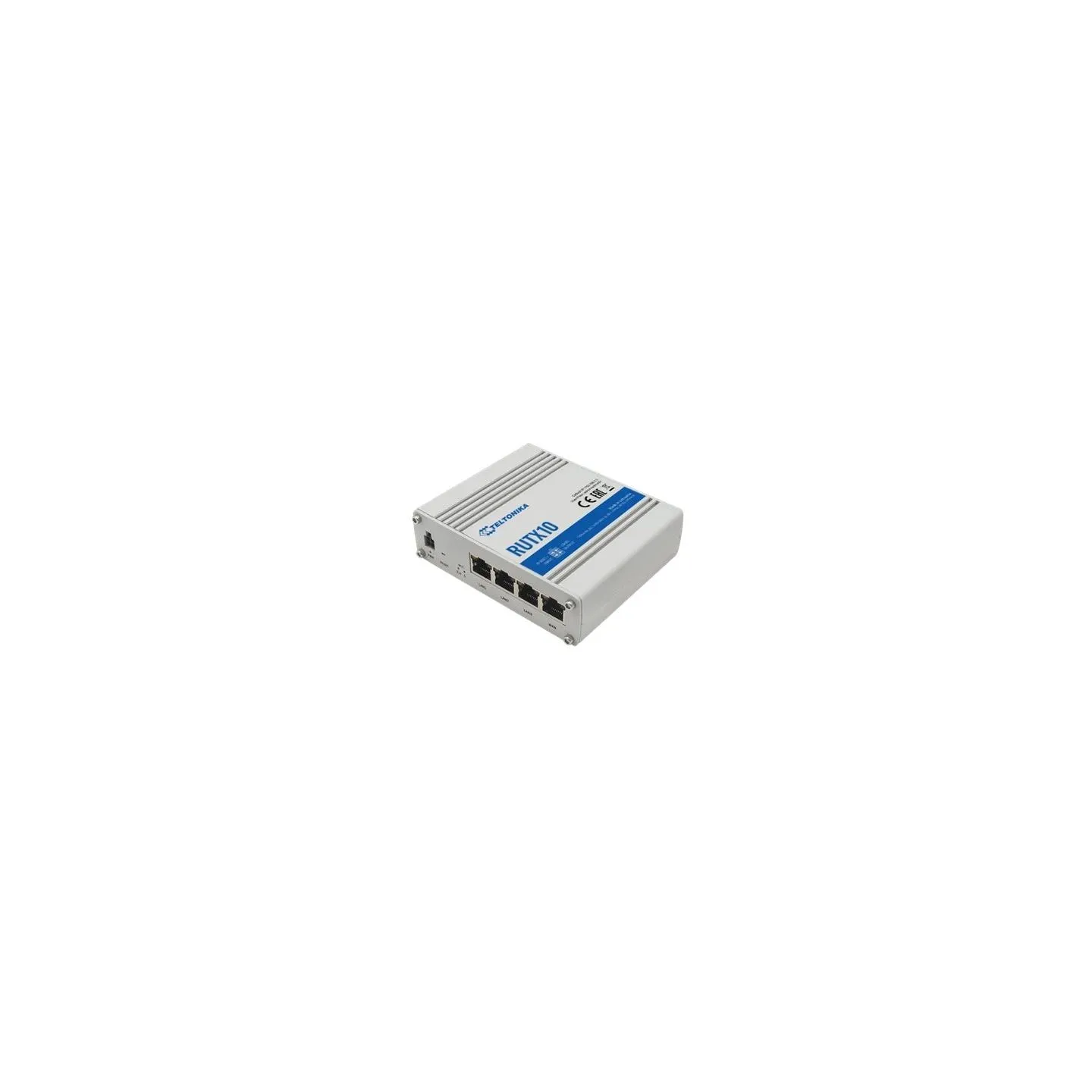 Teltonika | Industrial Router | RUTX10 | 802.11ac | 867 Mbit/s | 10/100/1000 Mbit/s | Ethernet LAN (RJ-45) ports 4 | Mesh Suppor