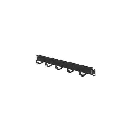 Lanberg 19" Cable Management 5 Rings, Type B, 1U | AK-1701-B | Black
