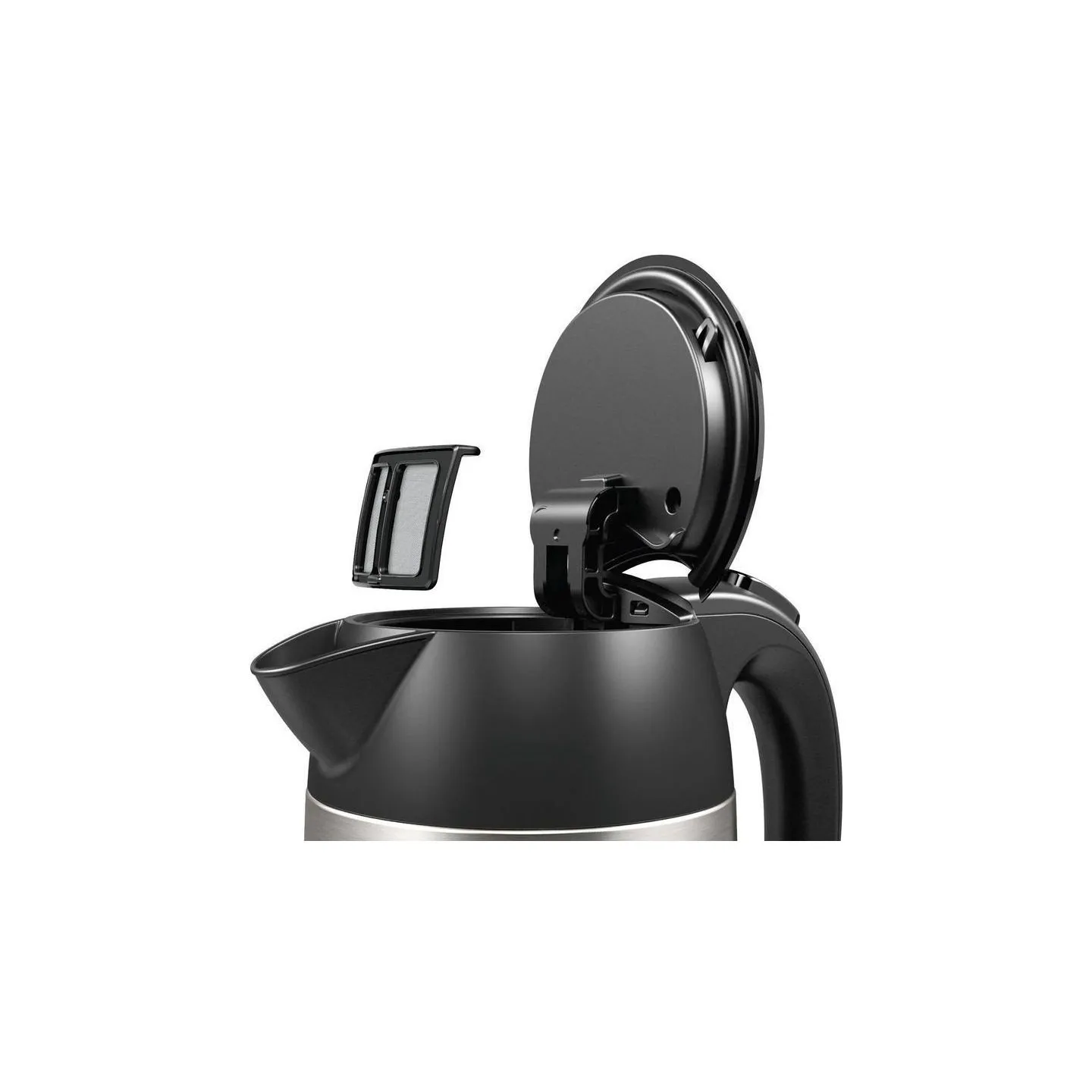 Bosch | Kettle | DesignLine TWK3P420 | Electric | 2400 W | 1.7 L | Stainless steel | 360° rotational base | Black/Stainless Stee