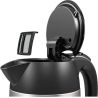 Bosch | Kettle | DesignLine TWK3P420 | Electric | 2400 W | 1.7 L | Stainless steel | 360° rotational base | Black/Stainless Stee