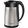 Bosch | Kettle | DesignLine TWK3P420 | Electric | 2400 W | 1.7 L | Stainless steel | 360° rotational base | Black/Stainless Stee