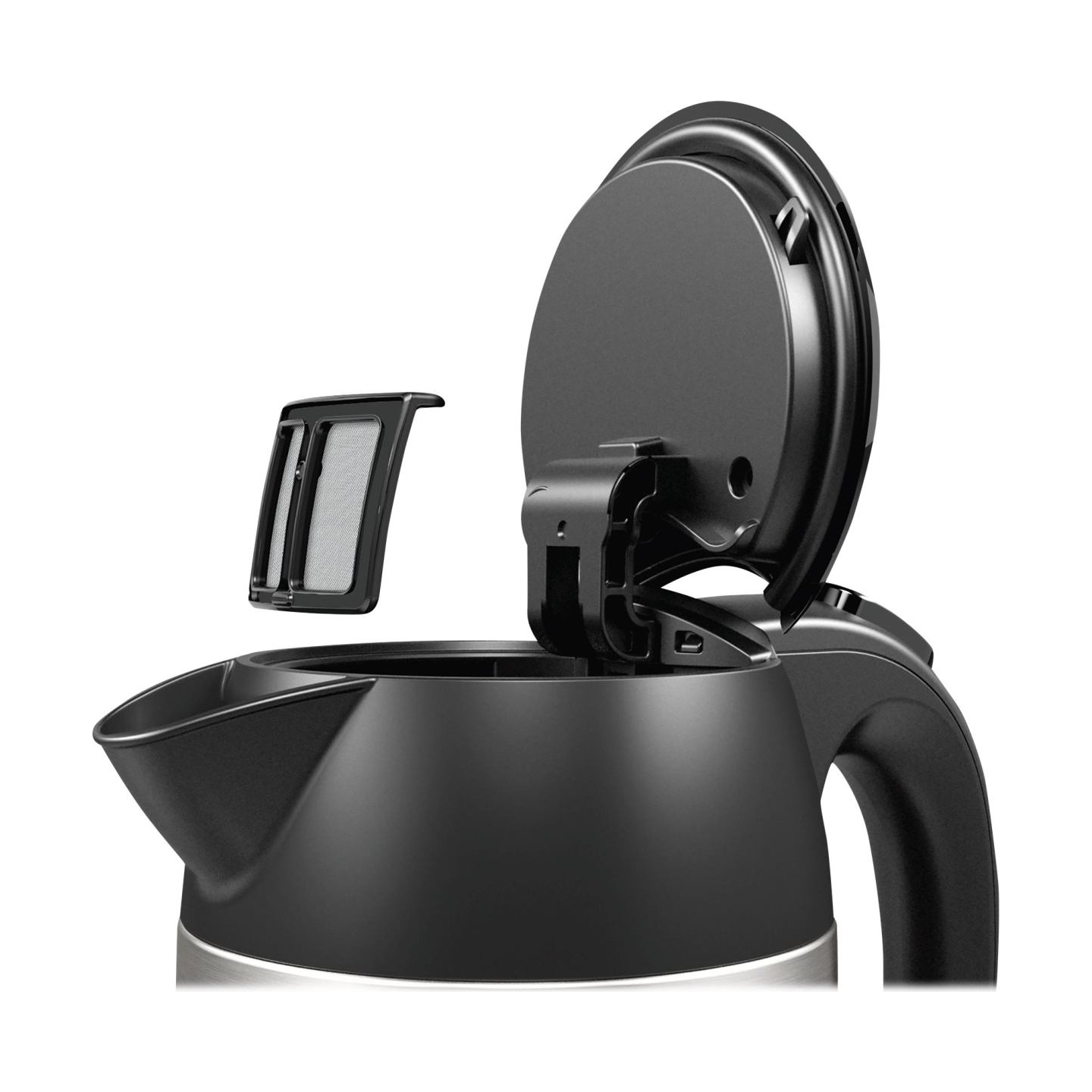 Bosch | Kettle | DesignLine TWK3P420 | Electric | 2400 W | 1.7 L | Stainless steel | 360° rotational base | Black/Stainless Stee