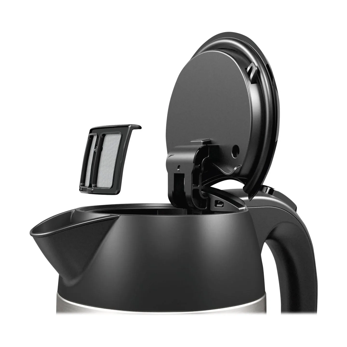 Bosch | Kettle | DesignLine TWK3P420 | Electric | 2400 W | 1.7 L | Stainless steel | 360° rotational base | Black/Stainless Stee
