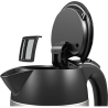 Bosch | Kettle | DesignLine TWK3P420 | Electric | 2400 W | 1.7 L | Stainless steel | 360° rotational base | Black/Stainless Stee