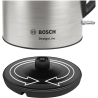 Bosch | Kettle | DesignLine TWK3P420 | Electric | 2400 W | 1.7 L | Stainless steel | 360° rotational base | Black/Stainless Stee