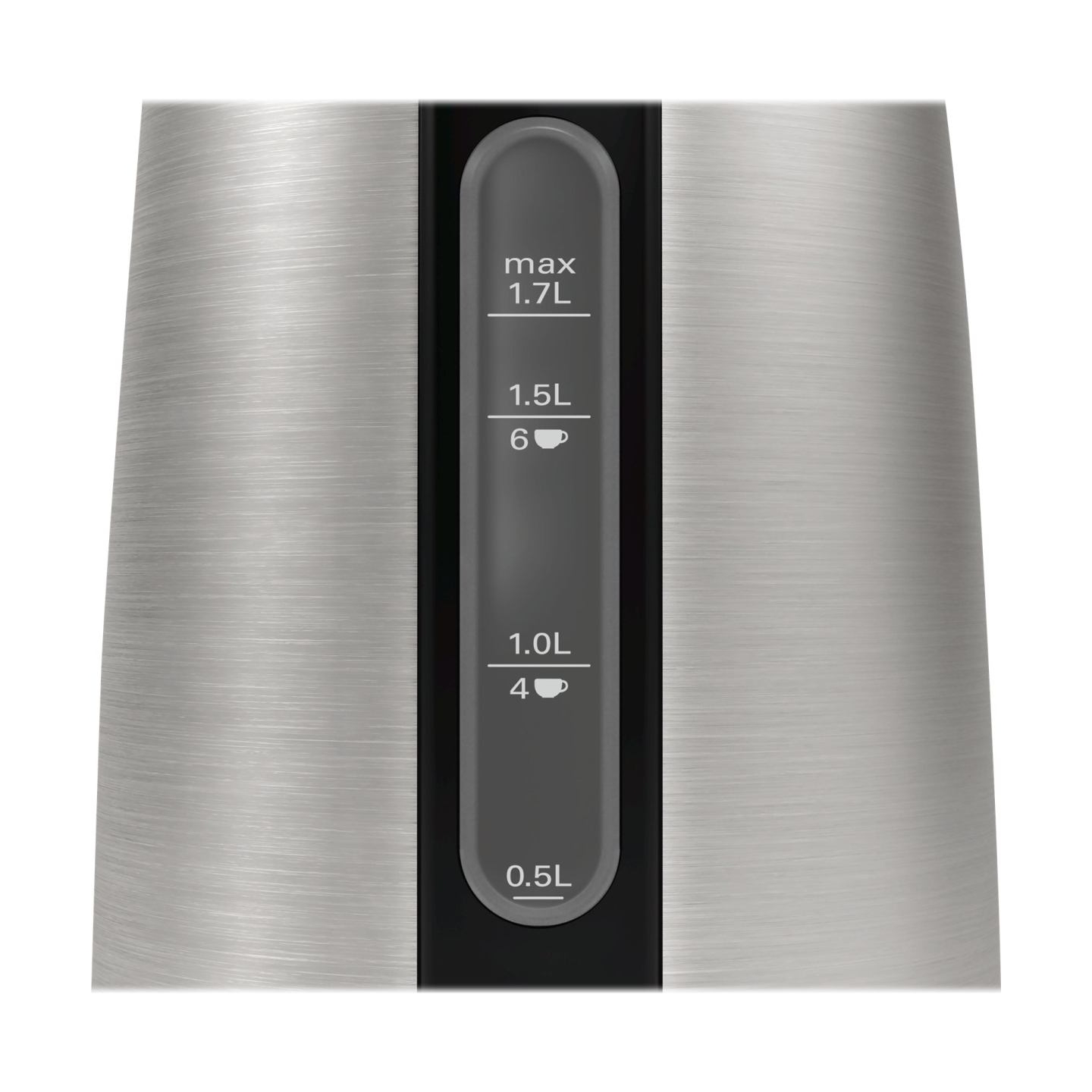 Bosch | Kettle | DesignLine TWK3P420 | Electric | 2400 W | 1.7 L | Stainless steel | 360° rotational base | Black/Stainless Stee