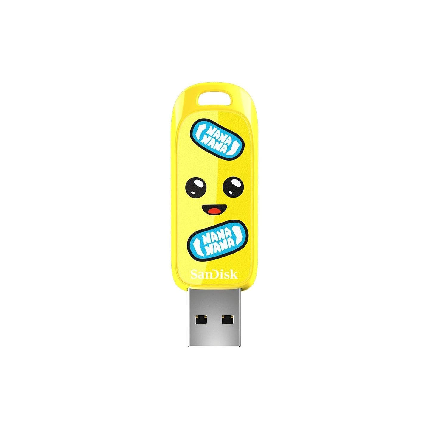 Sandisk USB 3.2,Ingot Type-A,130MB/s,Fortnite Peely Edition,4x6 Box with Window,Global