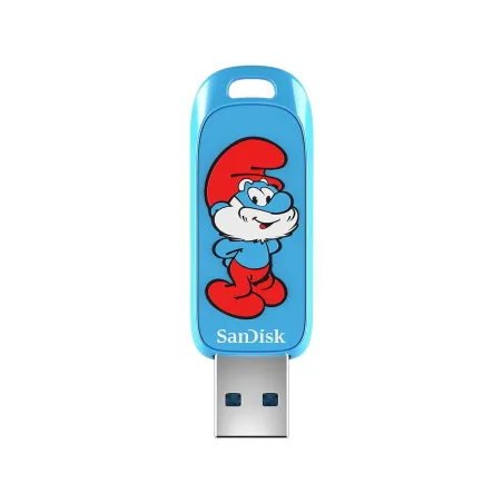 Sandisk USB 3.2,Ingot Type-A,130MB/s,Papa Smurf Edition,4x6 Blister,Global