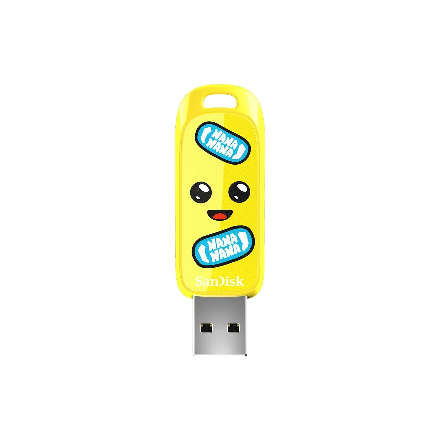 Sandisk USB 3.2,Ingot Type-A,130MB/s,Fortnite Peely Edition,4x6 Box with Window,Global