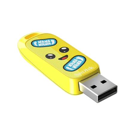 Sandisk USB 3.2,Ingot Type-A,130MB/s,Fortnite Peely Edition,4x6 Box with Window,Global