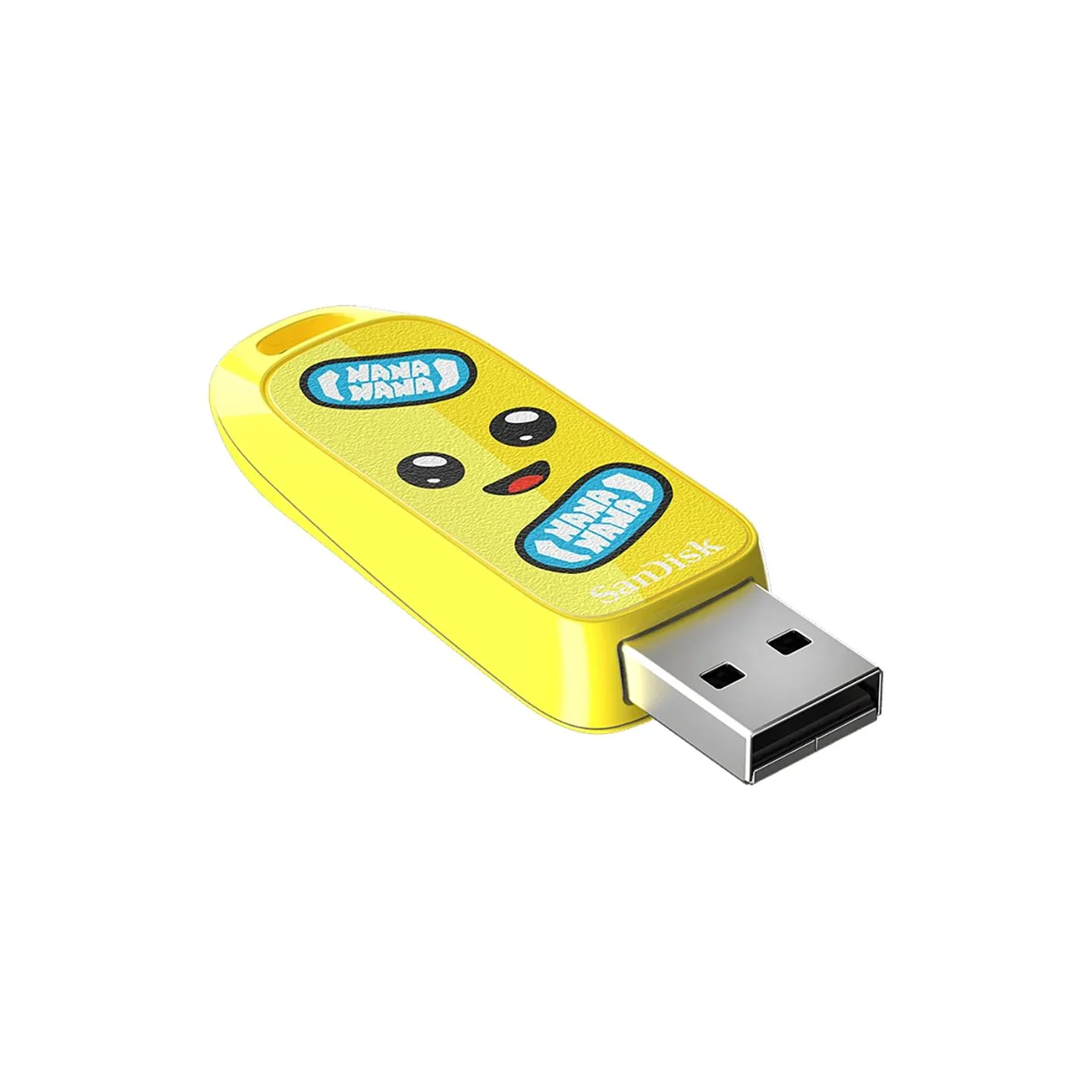 Sandisk USB 3.2,Ingot Type-A,130MB/s,Fortnite Peely Edition,4x6 Box with Window,Global